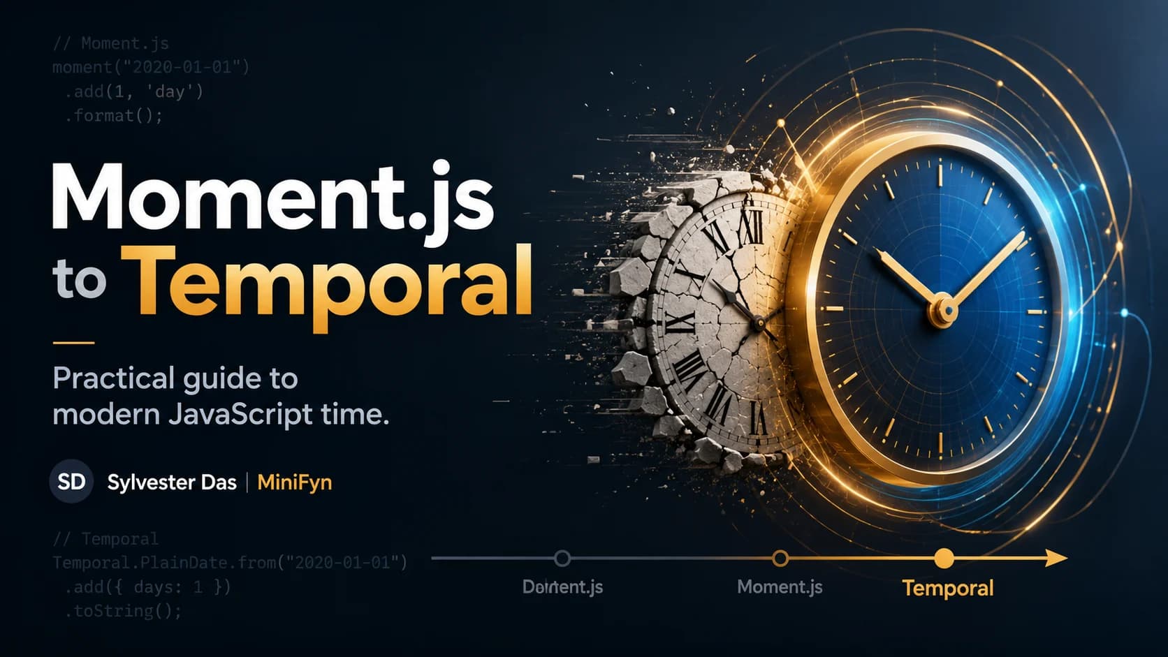 Migrating from Moment.js to the Modern JavaScript Temporal API